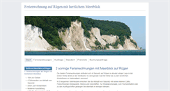 Desktop Screenshot of ostseeblick-voelckel.de